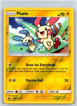 Plusle 53/168 Uncommon Celestial Storm Pokemon Reverse Holo NM/M 604c-5 - Image 1