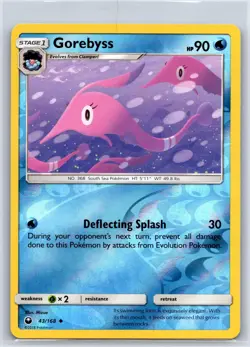 Gorebyss 43/168 Uncommon Celestial Storm Pokemon Reverse Holo NM/M 604c-10 - Image 1