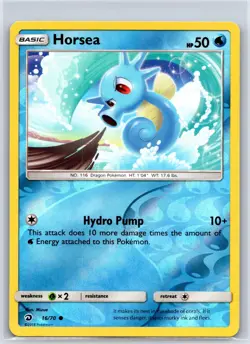 Horsea 16/70 Common Dragon Majesty Pokemon Reverse Holo NM/M 528c-45 - Image 1