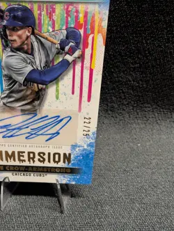 2024 Topps Inception Pete Crow-Armstrong PCA RC Rookie Card Immersion Auto #/25 - Image 2