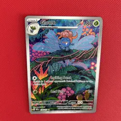 Pokemon Card Gloom 198/197 Obsidian Flames Illustration Rare - Image 4