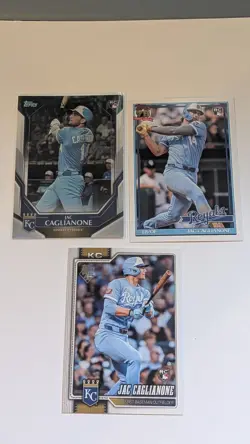 Jac Caglianone Royals - 3 Card Lot - Image 1