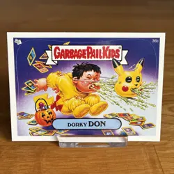 Pikachu Cameo Garbage Paul Kids: Dorky Don Card #36b (Pokemon Tribute) - Image 1