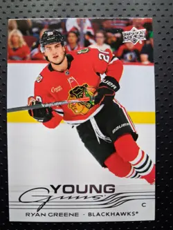 2025-26 Upper Deck Series 2 Young Guns #465 Ryan Greene Rookie Card - Image 1