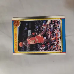 Fleer 1988-89 Michael Jordan #120 Chicago Bulls Fleer All-Star Team Card - Image 1