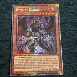 Bystial Saronir RA05-EN023 Starlight Rare 1st Edition YuGiOh NM - Image 1