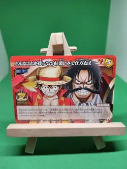 LP Luffy Gol D Roger Miracle Battle One Piece 62/77 Bandai Tcg Ccg Japanese Cool - Image 1