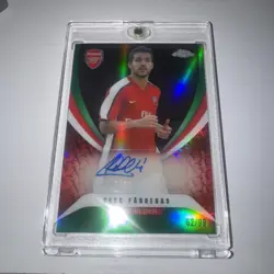Cesc Fabregas Auto Green Refractor /99 Topps Chrome Arsenal 2025/26 Autograph - Image 1