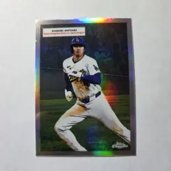 2025 Chrome Platinum #55DH-1 Shohei Ohtani / Sandy Koufax 1955 Doubleheaders - Image 1