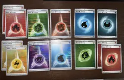 LOT of 27 Pokemon Holo Energy Cards NM Lot, Various Sets (Crown Zenith, Mega...) - Image 1