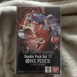 Bandai One Piece Card Game OP-16 Time of Battle Double Pack 2 Boosters + DON!! - Image 1