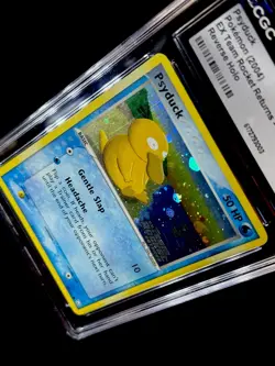 CGC 8.5 Psyduck Reverse Holo 70/109 Team Rocket Returns Vintage Pokemon Card TCG - Image 4