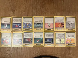 Nintendo Pokemon TCG 1999 Base Set 2 Unlimited 64-Card Lot Trainers & Energy - Image 5