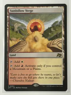 MTG Sunbillow Verge Aether Drift [DFT] #264 NM Magic the Gathering - Image 1