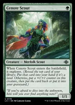 Cenote Scout (The Lost Caverns of Ixalan 178) - Uncommon Magic: The Gathering Ca - Image 1