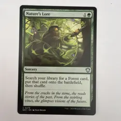 MTG Nature's Lore (C) - SOC - NM - Image 1