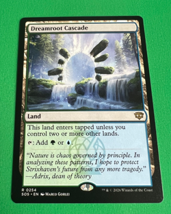 MTG - Dreamroot Cascade - Secrets of Strixhaven - Image 1
