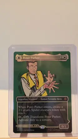 Peter Parker (0232) (Borderless) Marvel's Spider-Man Foil Near Mint - Image 3
