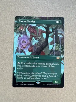 Bloom tender - Extended borderless - English - MTG Double Master 2022 - NM-LP - Image 1
