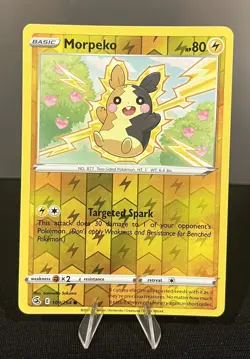 Morpeko 109/264 Fusion Strike Pokemon Reverse Holo Foil - Image 1