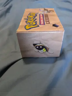 Pokemon TCG Fossil Cardboard Deck Box 60-Card Standard Size Brown Storage Empty - Image 4