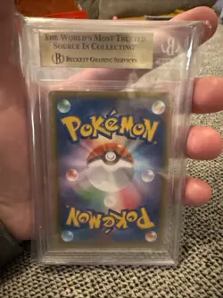 Pokemon Espeon VMAX Alt Art Holo 270/264 Fusion Strike 2021 BGS 9.5 - Image 2