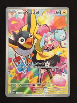 The Pokemon Company Iono's Wattrel 231/217 Journey Together IR Full Art Holo Eng - Image 1