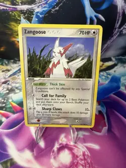Pokemon Zangoose 25/108 EX Power Keepers - Image 1