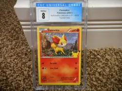 Fennekin McDonald's Collection cgc 8 14/25 Confetti Holo NM/MINT Pokemon psa - Image 1