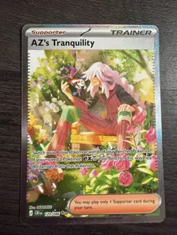 AZ's Tranquility 120/086 Chaos Rising Special Illustration Rare Pokemon TCG SIR - Image 1