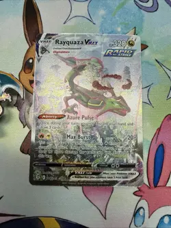 1 X POKEMON Rayquaza VMAX 218/203 Alternate Art - Evolving Skies - NM!! - Image 2