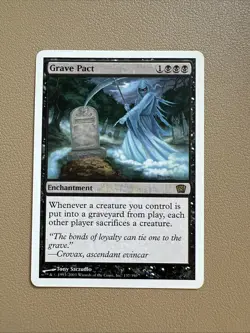 Grave pact - English - MTG 8th Edition - LP - Image 1
