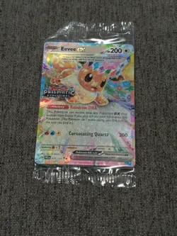 Eevee EX 075/131 Prismatic Evolutions Stamp Promo Sealed - N/M Pokemon - Image 1