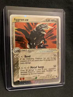 Pokemon - Aggron EX - 95/100 - Ex Sandstorm - Ultra rare - NM See Pics 👀📸 - Image 1