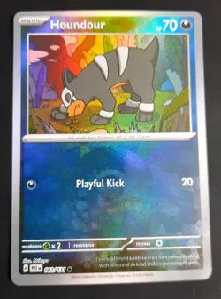 Houndour 62/131 Reverse Holo - Pokemon Prismatic Evolutions Poke Ball NM/M - Image 1