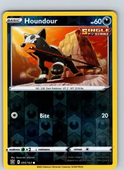 Houndour 95/163 2021 Battle Styles Reverse Holo Common - Image 1