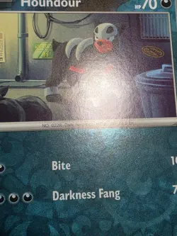 Houndour - Reverse Holo - 132/197 Obsidian Flames - Pokemon TCG LP - Image 5