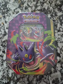 Pokemon TCG Mega Moonlit Tin - Mega Gengar ex BRAND NEW FACTORY SEALED - Image 1