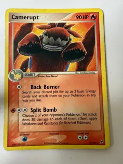 Camerupt (EX Deoxys) 4/107 Rare Deck Exclusives Pokemon Near Mint - Image 1