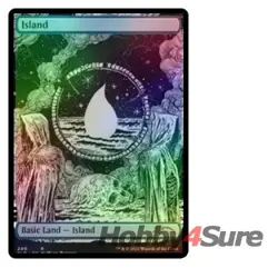 Foil Island (240) M/NM Magic: The Gathering MTG Secret Lair - Image 1