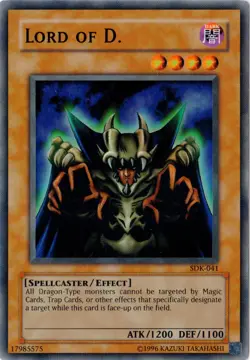 2002 Yu-Gi-Oh! Lord of D. SDK-041 Starter Deck: Kaiba Unlimited Edition - Image 1