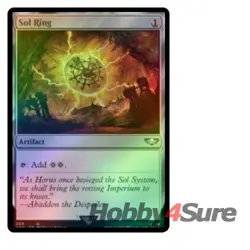 Foil Sol Ring (250) (surge Foil) M/NM Magic: The Gathering MTG Warhammer 40,000 - Image 1
