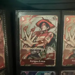 One Piece Portgas.D.Ace Event Pack Vol. 1 One Piece Promotion Cards P-028 - Image 1