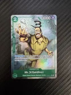 Mr.3(Galdino) (Alt Art) ST30-014 C Stard Deck EX (Luffy & Ace) - ONE PIECE - Image 1