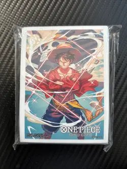 Monkey D. Luffy 70 Sleeves Japanese One Piece Card Game Bandai Carddass Sealed - Image 1