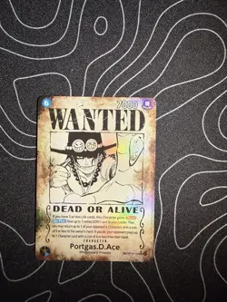 Bandai One Piece CCG Portgas.D.Ace OP13-119 Alt Art Special Foil (EN) - Image 5