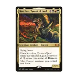 WOTC MtG Double Masters Karrthus, Tyrant of Jund (MR) NM - Image 1