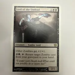 MTG Lord of the Undead - 9th Edition - Rare - LP - Magic the Gathering - Image 1