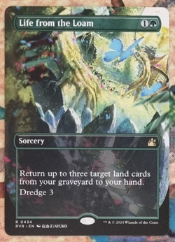 MTG - Life from the Loam - Ravnica Remastered borderless RVR magic the gathering - Image 1