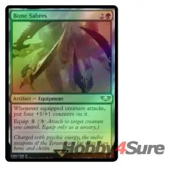 Foil Bone Sabres (surge Foil) M/NM Magic: The Gathering MTG Warhammer 40,000 - Image 1